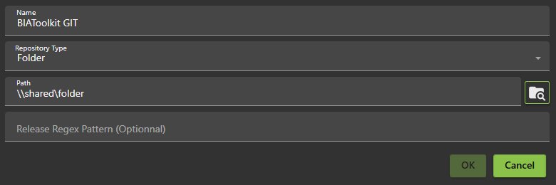 BIAToolKitConfigRepoFolder
