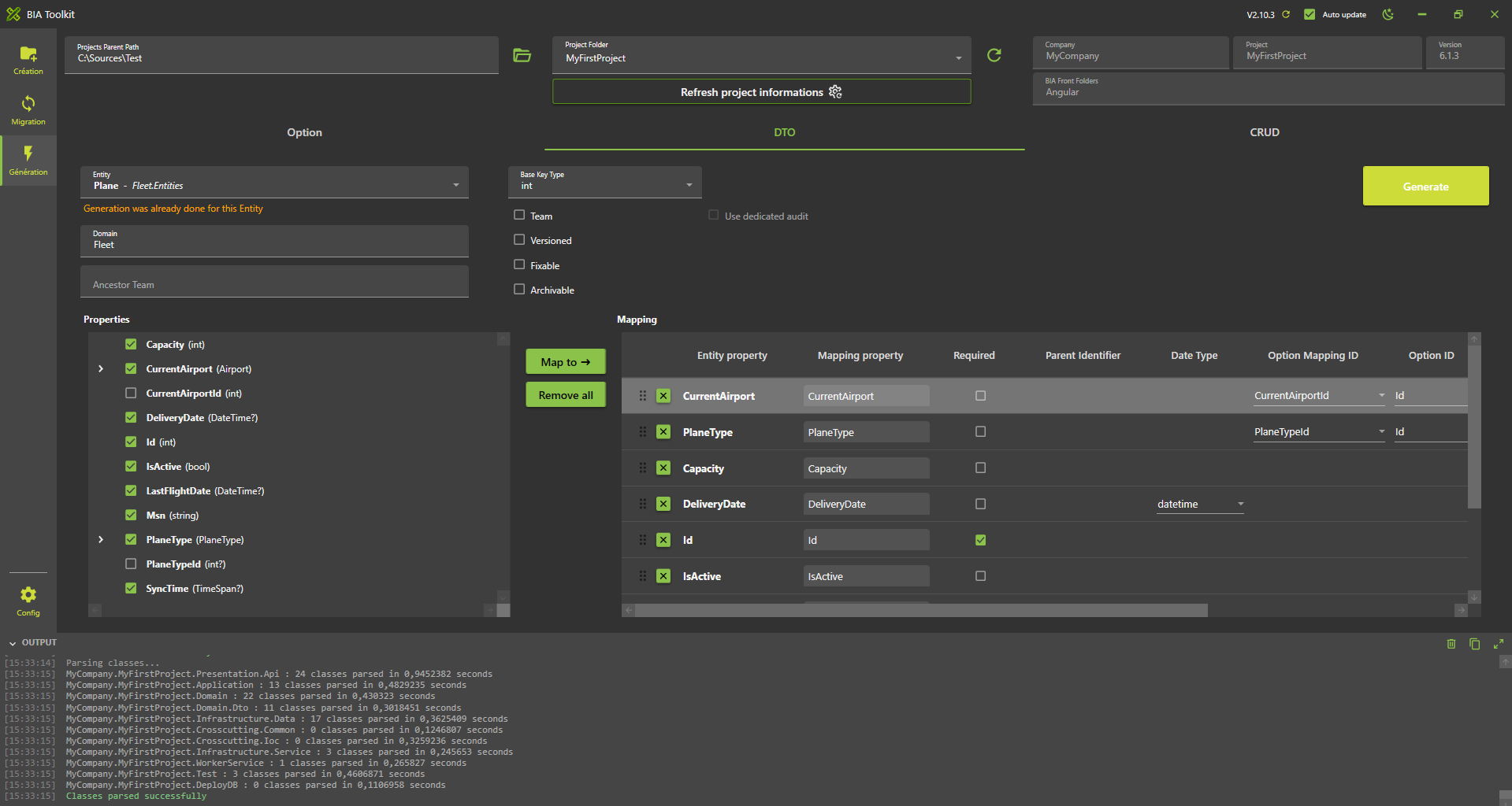 PlaneType_Airport_Option_DTO_Generator