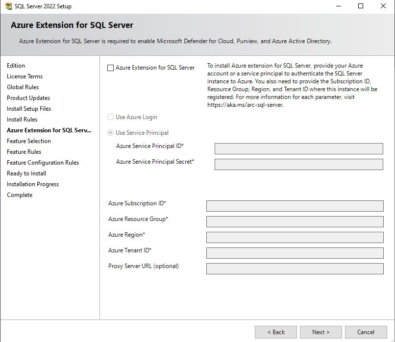 SQL Server Developer Uncheck